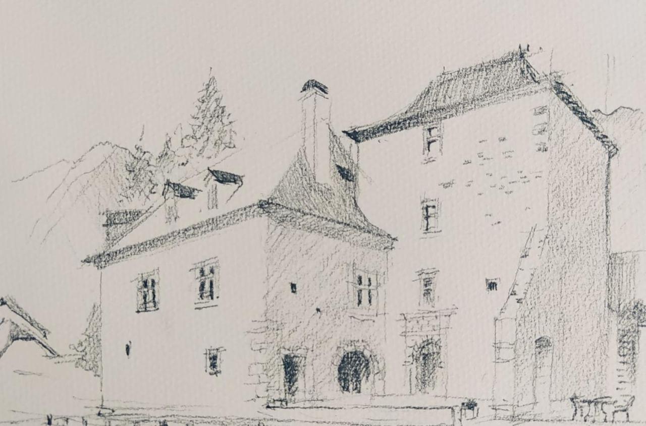 Chateau D'Arance Hotel Restaurant Espace Bien-Etre Cette-Eygun Exterior foto